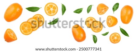 Similar – Image, Stock Photo Heap of kumquats on cutting board