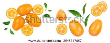 Similar – Image, Stock Photo Heap of kumquats on cutting board