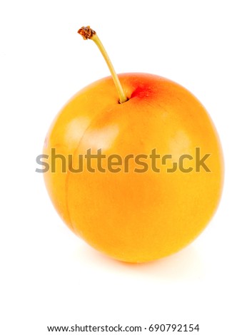 Similar – Image, Stock Photo Fresh Yellow plum mirabelle fruit in plate