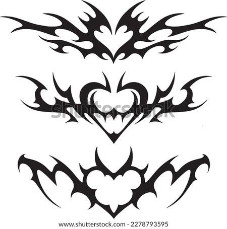 Tribal Heart Clipart | Free download on ClipArtMag