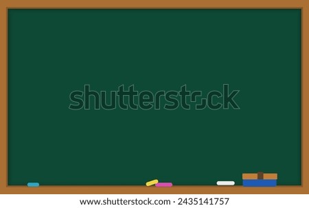 Illustration of a simple blackboard frame
