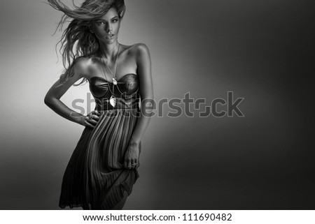 Fine art photo of a sexy young beauty