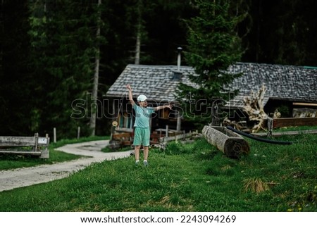 Similar – Foto Bild Gosauseen gegen Bergkamm