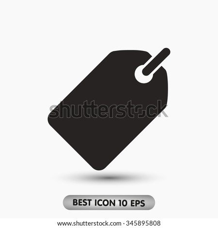 tag . vector icon 10 EPS