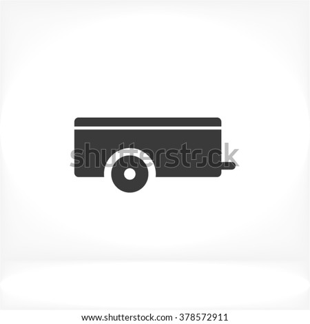 Car trailer Icon