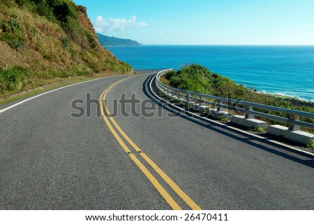 Similar – Image, Stock Photo Street Escape Sky Clouds