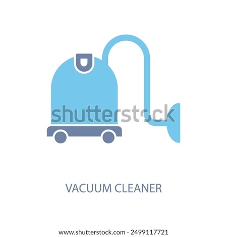 vacuum cleaner concept line icon. Simple element illustration. vacuum cleaner concept outline symbol design.