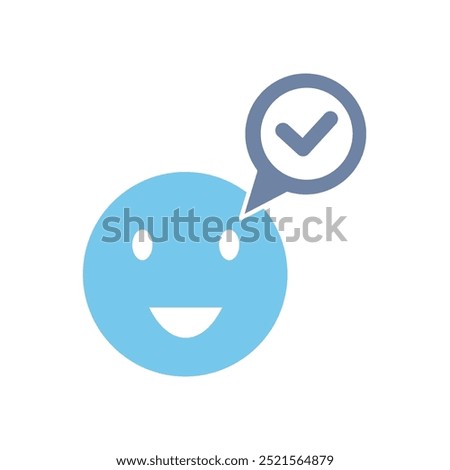 optimistic outlook concept line icon. Simple element illustration. 
optimistic outlook concept outline symbol design.