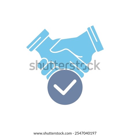 agreement concept line icon. Simple element illustration. agreement concept outline symbol design.