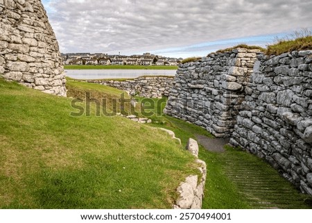 Similar – Image, Stock Photo Building behind wall Tower
