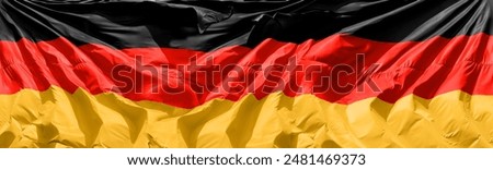 Similar – Image, Stock Photo German flag in the allotment garden colony