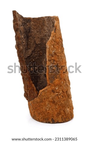 Similar – Image, Stock Photo Rusty pipe inside broken vehicle