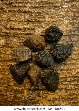 diferent size n colours of the stones Stock fotó © 