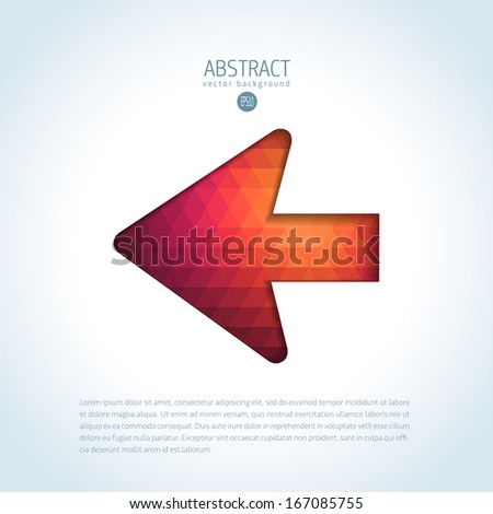 simple arrow mark of fashionable original shape template path white isolated conceptual scene boundary right digital leader performance modern angle sign site deal light clean movement creative simple