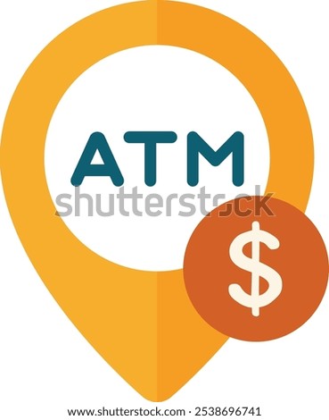 ATM Locator - Easily Find Nearby Cash Machines with Map Pin Icon