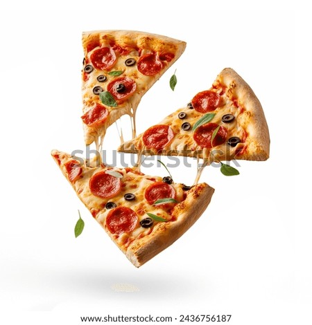 Similar – Image, Stock Photo Dough with olives on table