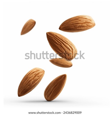 Similar – Image, Stock Photo nuts and almonds on yellow background