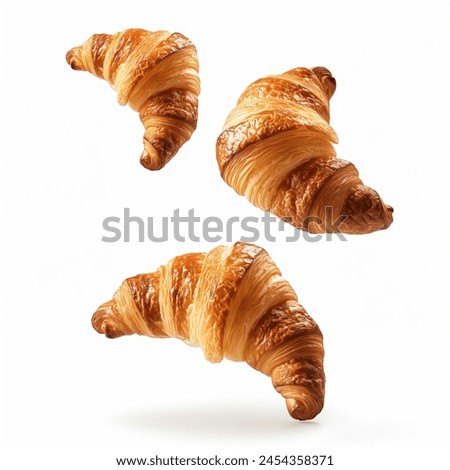 Image, Stock Photo Closeup of a loaf of bread