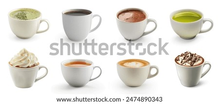 Similar – Image, Stock Photo Set of various tasty desserts on table