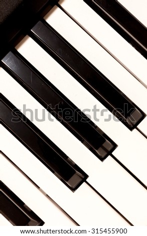 Key piano background.