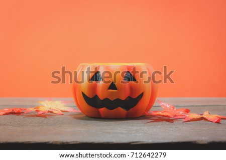 Image, Stock Photo A bowl of pumpkin soup