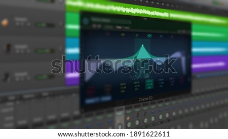 Image, Stock Photo audio software Waves Music