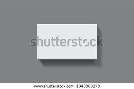 rectangular box on a dark background top view
