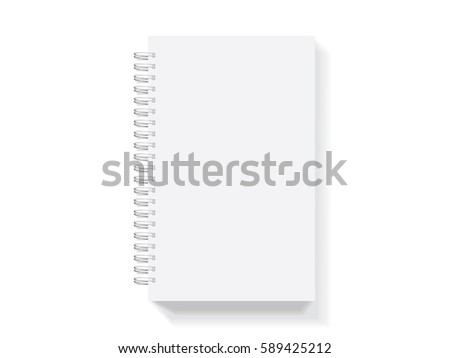 notebook for your design and logo. Mock up