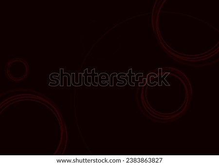Dark Red Multiple Circle Geometric Background with Copy Space Area, suitable for wallpaper, presentation slides, home page, banners, websites, and book covers.
