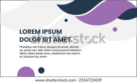 Dark Blue and Purple Wavy Abstract Background Template, for Wallpaper, Book Covers, Presentation Slides, Banners, Websites, and Business Cards.