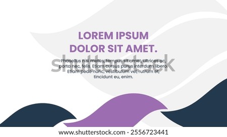 Dark Blue and Purple Wavy Abstract Background Template, for Wallpaper, Book Covers, Presentation Slides, Banners, Websites, and Business Cards.