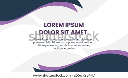 Dark Blue and Purple Wavy Abstract Background Template, for Wallpaper, Book Covers, Presentation Slides, Banners, Websites, and Business Cards.