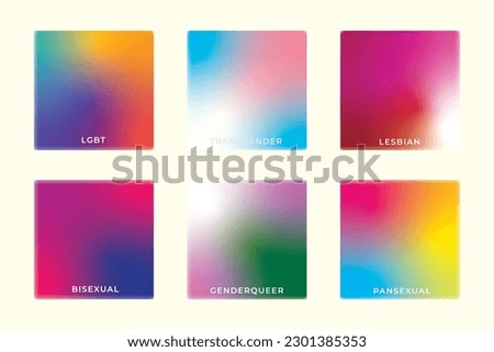 Colorful rainbow gradient blurred background. Gradient rainbow pride concept. LGBTQ transgender symbol and rainbow gradient background