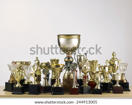 big trophy stand out from the others