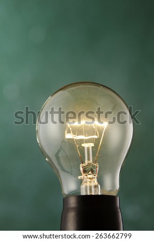light bulb glow in the dark