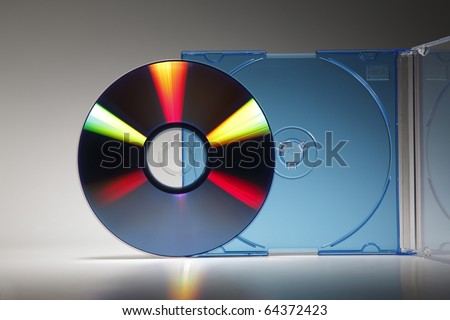 Blank CD Jewel Case. Fill it in with your own graphic.