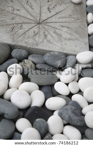 stock image of the stone river