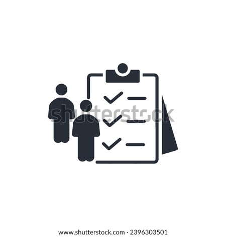 requirements icon. vector.Editable stroke.linear style sign for use web design,logo.Symbol illustration.