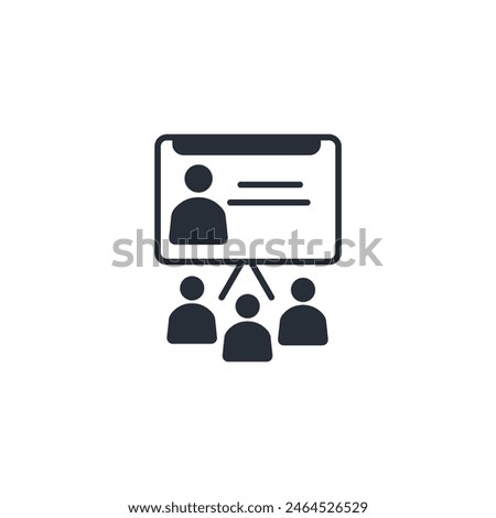 Metting icon. vector.Editable stroke.linear style sign for use web design,logo.Symbol illustration.