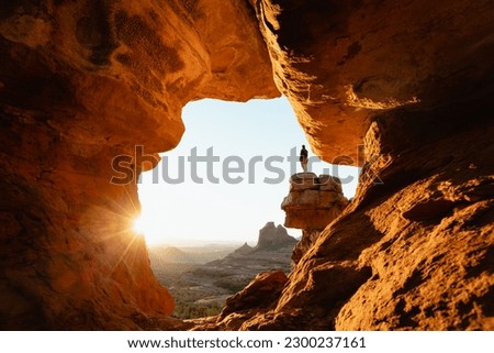 Similar – Image, Stock Photo Amazing canyon in mountainous area