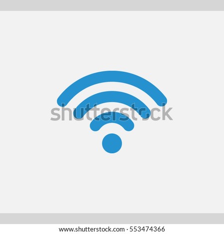 wifi, wi-fi icon. One of set web icons