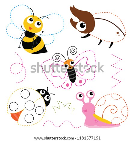 worksheet vector design for kid, artwork vector design for kid