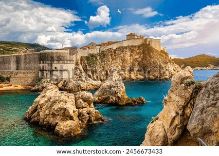 Similar – Image, Stock Photo Dubrovnik Old Town Croatia