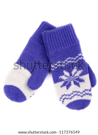 Ravelry: Child's Knitted Hat and Thumbless Mittens pattern by