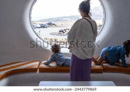 Similar – Image, Stock Photo parking round Parenting