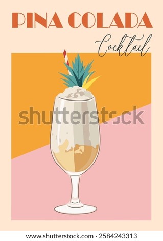Similar – Image, Stock Photo Fresh colorful exotic alcoholic cocktail with orange and rosemary on the bar desk. Tasty Soft drink with fruits. selective focus