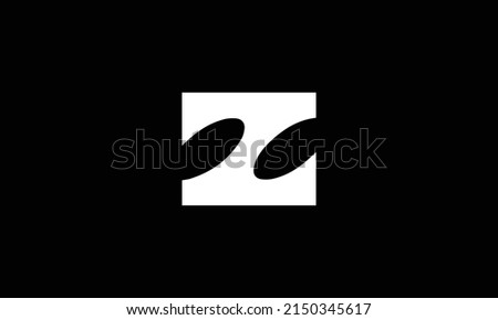 letter Z logo abstract design, Minimalist Z initial based vector icon. Stok fotoğraf © 