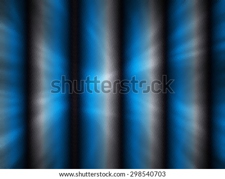 Fractal blue lines and strips. Fractal art background for creative design. Decoration for wallpaper desktop, poster, cover booklet. Blue texture