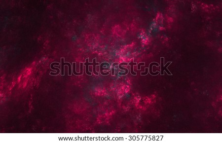 Another world in the universe, another galaxy. Universe fractal. Fractal art background for creative design. Decoration for wallpaper desktop, poster, cover booklet. Fractal in pink, purple colors