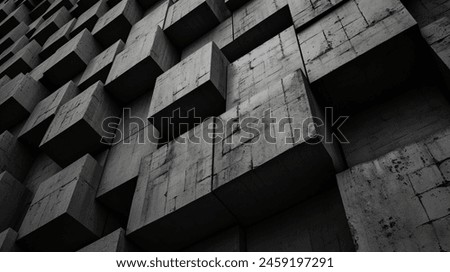 Similar – Image, Stock Photo Geometry of the urban